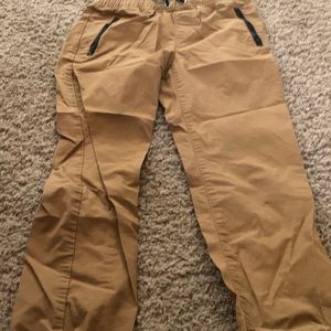 Brown joggers